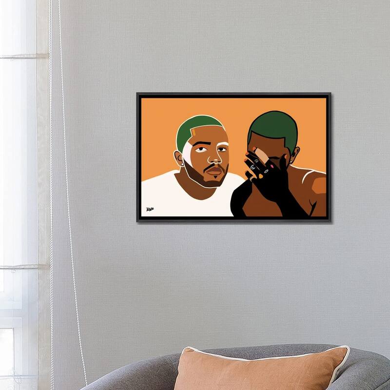 iCanvas "Frank" by Bria Nicole Framed - Bed Bath & Beyond - 37657454